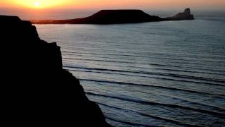 Gower Peninsula Wales Coastline and Beaches  Dawn till Dusk [upl. by Jewelle]