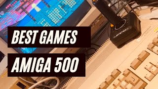 Amiga 500 The 15 best games [upl. by Brenna209]