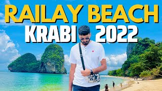 Railay Beach Krabi Railay Beach 2022 How to get to Railay Beach [upl. by Analim]