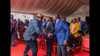 LIVE EMBU UHURU RUTO GACHAGUA amp KINDIKI MEET FOR THE FIRST TIME [upl. by Rolyak538]