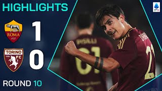 ROMATORINO 10  HIGHLIGHTS  Giallorossi bounce back with Dybala goal  Serie A 202425 [upl. by Oslec]