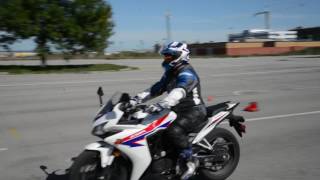 LC Moto Examen de la SAAQ en circuit fermé 2016 [upl. by Ellicec]