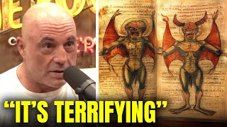 JRE quotHorrifying Discoveries Found Inside the BANNED Devils Biblequot [upl. by Haman]