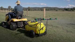 Paddock Quad Bike amp ATV Weed Sprayer [upl. by Nalym474]