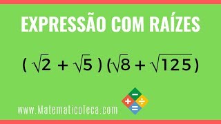 EXPRESSÃO COM RAÍZES [upl. by Aelrac]