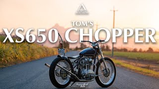 Our First Chopper Build  Yamaha XS650  Purpose Built Moto [upl. by Esylla511]