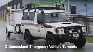 NEW QFES COMPLEX SES  Maleny 402 Proceeding  Storm Damage Maleny QLD [upl. by Ailahs]