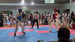 Best fight final 75 kg combatsport taekwondo karate cosplay top fighting [upl. by Emiline334]