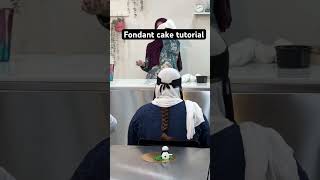 Fondant cake  how to make fondant at home  baking class [upl. by Ezarra]