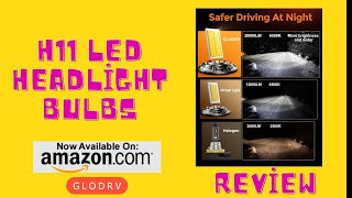 GLODRV  H11 LED HEADLİGHT BULBS [upl. by Aicenert]