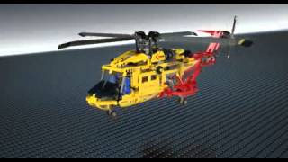 Lego Technic  9396 Helicopter [upl. by Maud]