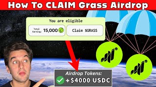 Claim GRASS Airdrop  HOW TO CLAIM THE AIRDROP [upl. by Persons]