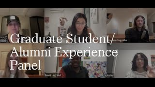 Grad Panel — StudentAlumni Experience  RISD Graduate Admissions  20242025 [upl. by Dur55]