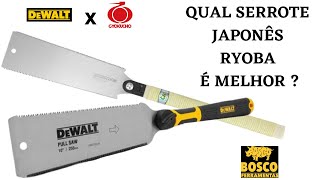 SERROTE JAPONÊS RYOBA QUAL O MELHOR GYOKUCHO X DEWALT [upl. by Renferd508]