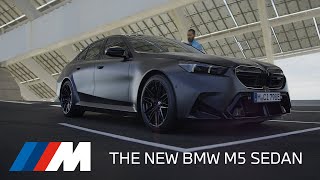 THE NEW BMW M5 SEDAN [upl. by Adeys]