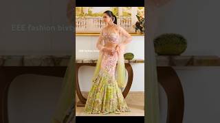 💫 Crop Top lehenga design 💫😍croptoplehenga fashiontrends viralshort youtubeshorts [upl. by Hyland]