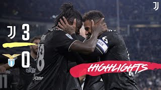 TWO GOALS FROM KEAN AND MILIK MAKES IT THREE ⚽️🔥  Juventus 30 Lazio Highlights [upl. by Adaha]