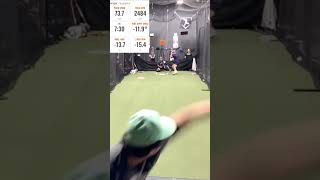 Padres Scout Team RHP uncommitted Mateo Villanueva 15 October 2024 sequence baseball shorts [upl. by Cullie953]