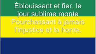 Hymne national du Gabon [upl. by Einatsed166]