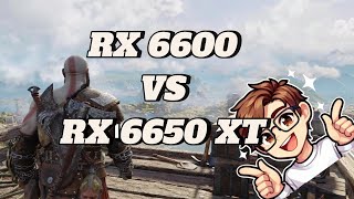 RX 6600 vs RX 6650 XT ¿Cuál es mejor Te lo cuento [upl. by Ellienad]