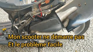 scooter en panne ne démarre plus je trouve le problème [upl. by Ylen320]