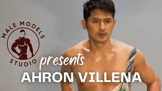 Male ModelsStudio presents AHRON VILLENA PHOTOSHOOT [upl. by Annaili]