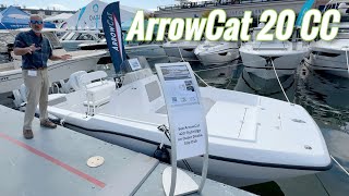 ArrowCat 20 CC Power Catamaran Fishing Boat [upl. by Chatwin630]