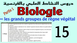 les grands groupes de règne végétal les angiospermes 1 [upl. by Birdella]