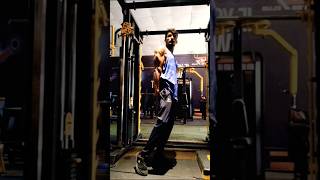 Tricep workout at gym🔥💪trending trendingvideoviralvideo ytshorts fitness tricep [upl. by Aleece]