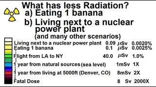 Physics  Nuclear Physics 20 of 22 Radiation Examples of Equivalent Dose [upl. by Denice]