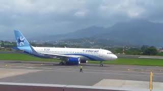 Parqueo de Interjet en Costa Rica [upl. by Carnes]