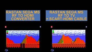 MODULATORE RF TO HDMI VS RFTV TO SCARTHDMI CONVERTER CABLE [upl. by Clorinde267]