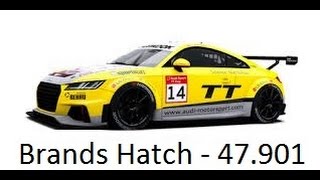 RaceRoom Setups  Audi TT  Brands Hatch  47901 LB [upl. by Gilbertina]