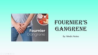 Fourniers gangrene  risk factors clinical features investigation LRINEC score treatment [upl. by Convery]