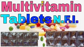 MULTIVITAMIN TABLETS NFI Uses in Hindi  Multivitamin Tablets NFI [upl. by Ehrenberg]