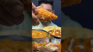 Paneer Momos Platter ❣️ stuff chaap 🔥 mukbang eatingasmr momos paneermomo [upl. by Artap]