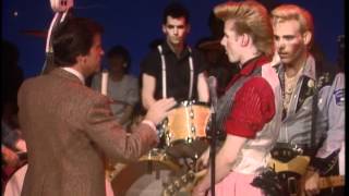 Dick Clark Interviews Rockats  American Bandstand 1983 [upl. by Valenza]