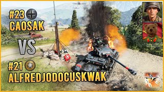 CoH3 1v1  Cast  AlfredJodocusKwak USF vs Caosak WEHR [upl. by Ahsekal655]