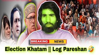 Election Khatam 🤣  Kuklistan News  Log Pareshan [upl. by Pen]