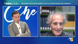 Dimissioni spintanee di Talò dopo lo scherzo telefonico a Meloni Luciano Canfora quotIn [upl. by Luapnaes315]