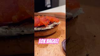 LOX bagel for breakfast pnwfishing saltlife fishing food notachef [upl. by Jarib205]