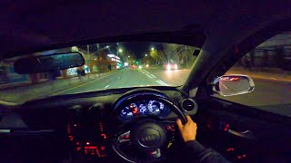 AUDI S3 POV NIGHT DRIVE 300BHP [upl. by Ynaffi]