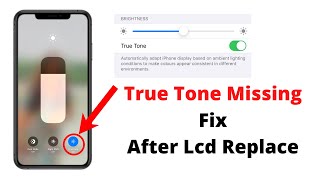 True Tone not working iPhone 8 to 12 Pro maxTrue Tone missing after LCD replacement [upl. by Sioled]