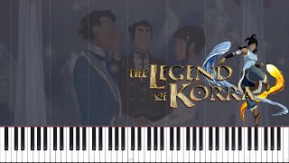 Legend of Korra  Varricks Wedding Piano Tutorial [upl. by Sullecram]