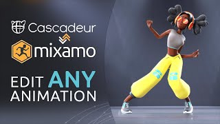 Edit and Improve Any Animation from Mixamo in Cascadeur [upl. by Nnailuj966]