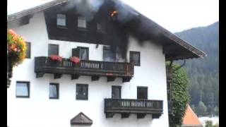 Freiwillige Feuerwehr Götzens  Einsatzvideo 14072009 [upl. by Colier]