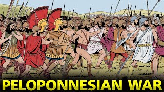 The Peloponnesian War  4K History Explained Comic Style Documentary [upl. by Kaine228]