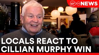 Locals react to Cillian Murphys Oscar win [upl. by Norwood]