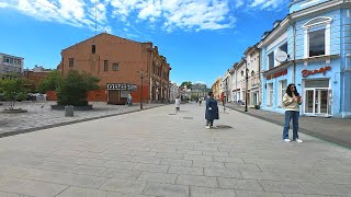 Irkutsk walk along Uritsky and Karl Marx streets Life in Russia [upl. by Chute]