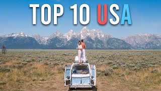 Top 10 Road Trip Destinations in the USA [upl. by Enimisaj]